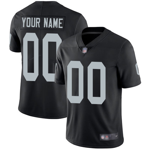 Limited Black Men Home Jersey NFL Customized Football Oakland Raiders Vapor Untouchable->customized nfl jersey->Custom Jersey